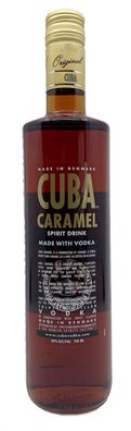 Cuba Caramel Karamellikör aus Vodka 0,7l 30%vol.