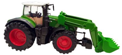 Bburago Fendt Traktor 1050 Vario grün (Maßstab 1:43) Trecker Modell Spielzeug