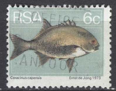 Südafrika Mi 453 gest Fisch mot4050