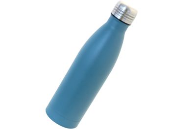 Thermosflasche Edelstahl türkis 0,5 Ltr. als Trinkflasche