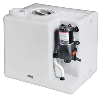 Frischwasser Tank 117 Liter mit Autoklav Automatik Druckwasserpumpe Wassertank