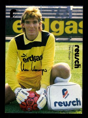 Uwe Kamps Autogrammkarte Borussia Mönchengladbach Original Signiert + 2