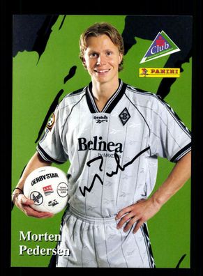 Morten Pedersen Autogrammkarte Borussia Mönchengladbach 1997-98 Original