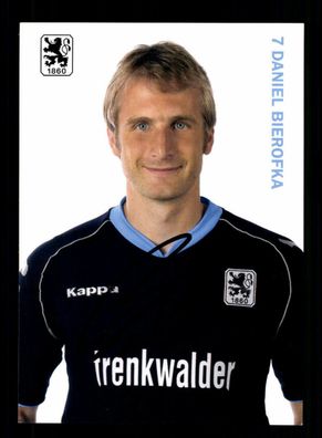 Daniel Bierofka Autogrammkarte TSV 1860 München 2007-08 Original Signiert