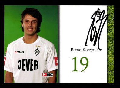 Bernd Korzynietz Autogrammkarte Borussia Mönchengladbach 2004-05 1 Karte