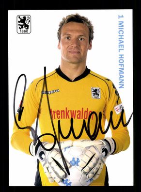 Michael Hofmann Autogrammkarte TSV 1860 München 2007-08 Original Signiert