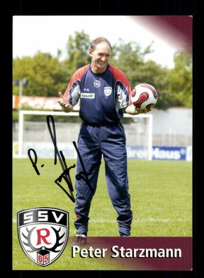 Peter Starzmann Autogrammkarte SSV Reutlingen 2007-08 Original Signiert