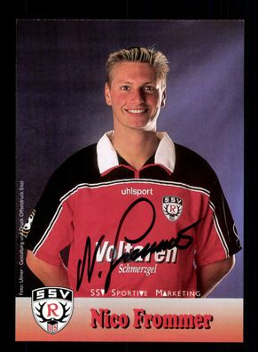 Nico Frommer Autogrammkarte SSV Reutlingen 2001-02 Original Signiert