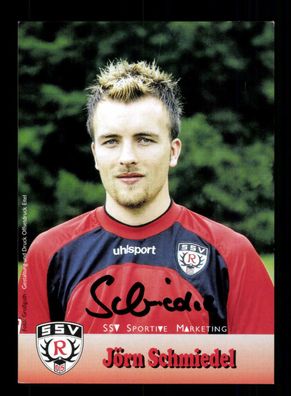 Jörn Schmiedel Autogrammkarte SSV Reutlingen 2002-03 Original Signiert