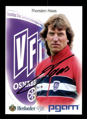 Thorsten Haas Autogrammkarte VFL Osnabrück 2003-04 Original Signiert