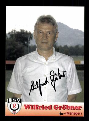 Wilfried Gröbner Autogrammkarte SSV Reutlingen 2005-06 Original Signiert