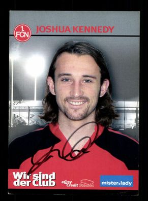 Joshua Kennedy Autogrammkarte 1 FC Nürnberg 2006-07 Original Signiert
