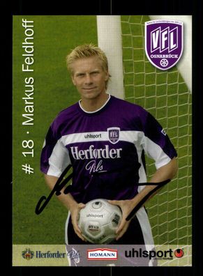 Markus Feldhoff Autogrammkarte VFL Osnabrück 2004-05 Original Signiert