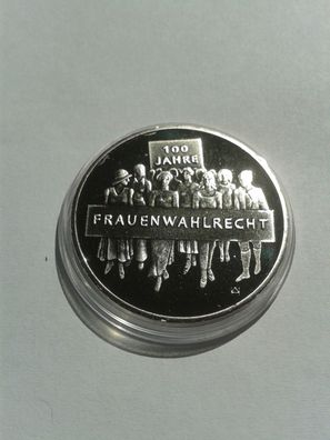 20 euro 2019 Deutschland 100 Jahre Frauenwahlrecht 925er Sterlingsilber