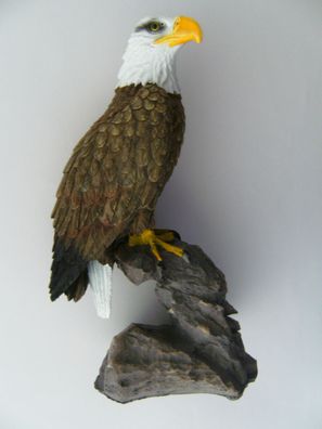 Deko Figur Weißkopfseeadler 20 cm, Adler Dekofigur Vogel Greifvogel Tier Figuren