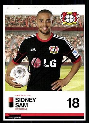 Sidney Sam Bayer Leverkusen 2013-14 2. Karte TOP + A 62175