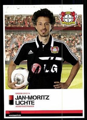 Jan-Moritz Lichte Bayer Leverkusen 2013-14 2. Karte TOP + A 62187
