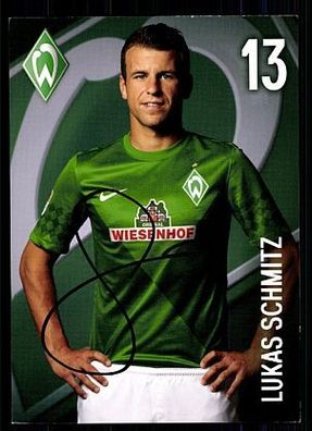 Lukas Schmitz Werder Bremen 2012-13 2. Karte TOP + A 62271