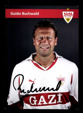 Guido Buchwald Autogrammkarte VFB Stuttgart Traditionsmannschaft 2012-13