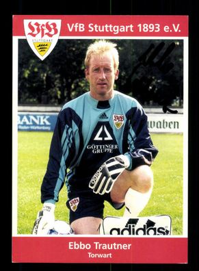 Ebbo Trautner Autogrammkarte VFB Stuttgart 1998-99 Amateure Original Signiert