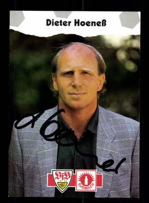 Dieter Hoeneß Autogrammkarte VFB Stuttgart 1993-94 Original Signiert