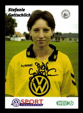 Stefanie Gottschlich Autogrammkarte WSV Wendschott 2001-02 Original Signiert