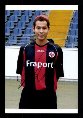 Naohiro Takahara Eintracht Frankfurt FOTO Original Signiert + A 215266