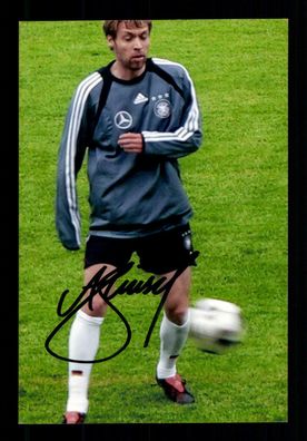 Andreas Hinkel DFB Nationalspieler FOTO Original Signiert + A 215317