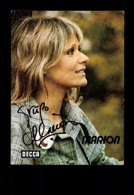 Marion Autogrammkarte Original Signiert ## BC 171360