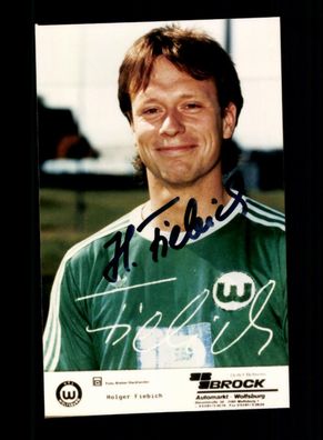 Holger Fiebich Foto VfL Wolfsburg 1992-93 Original Signiert