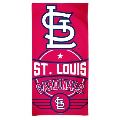 MLB Badetuch St. Louis Cardinals Logo Beach Towel 150x75cm 099606285027 Baseball