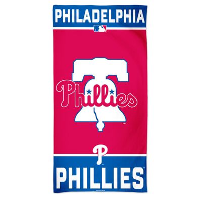 MLB Badetuch Philadelphia Phillies Logo Beach Towel 150x75cm 099606187864 Baseball
