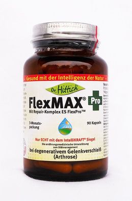 Dr. Hittich FlexMax Pro, 1/2/4x 90 Kapseln, Ei-Membran, Astaxanthin, Weihrauch