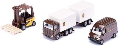 Siku 6324 UPS Logistik Set Modellfahrzeuge Sammelautos Auto Car NEU NEW