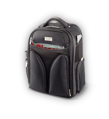 Rucksack für Piloten Pilot Backpack schwarz von Design4Pilots