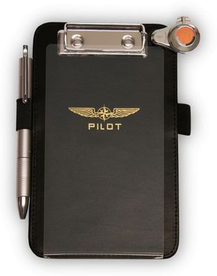 Design4Pilots Kniebrett für Piloten Piccolo A6 mit breiter Klettbandhalterung