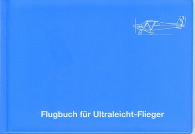 Flugbuch für Ultraleicht-Flieger A6 Kunststoffeinband Pilot Flight Logbook