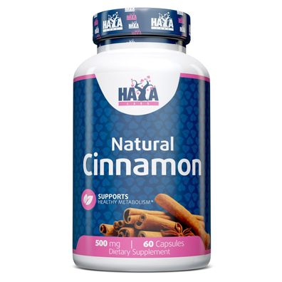 Haya Labs Organic Cinnamon 60 Vtablets X 500 Mg