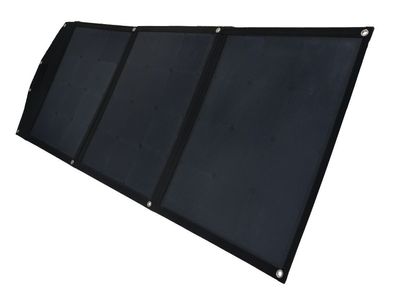 Mobiles Solarpanel 120W, faltbar für Blei-Akkus
