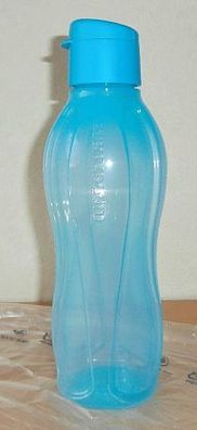 Tupperware® * * EcoEasy 750 ml * * Flasche mit Trinkverschluss - BLAU