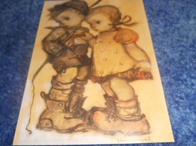 9 / Postkarte-M.I. Hummel - aus dem Hummelbuch -Hänsel und Gretel