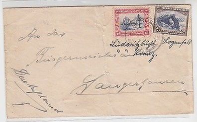 62400 alter Brief Südwest Afrika um 1930