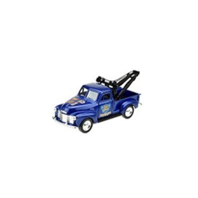 WELLY Modellauto Chevrolet 1953 Tow Truck blau Spielzeugauto Sammelauto Car