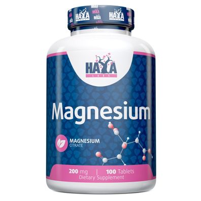 Haya Labs Magnesium Citrate 100 Tablets x 200mg