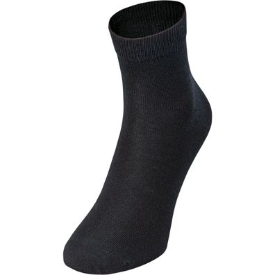 Jako Füßlinge Socken Unisex 3er Pack schwarz 3942-08