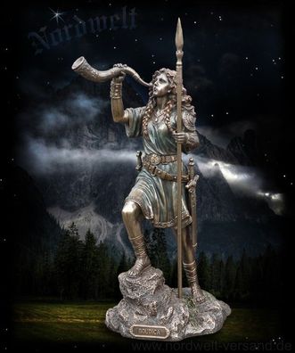 Boudica keltische Königin, Statue / Figur, bronziert
