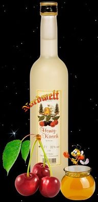 Obstbrand Honig Kirsch, 32% vol., 0,7 Liter Flasche