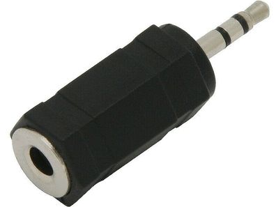 Audio Adapter 2,5 mm Stereo Klinkenstecker auf 3,5 Stereo Klinkenbuchse