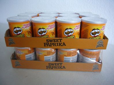 2 x 12 x 40g Pringels Sweet Paprika Chips - Frische Neuware mit langem MHD