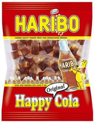 10 x 175 g Haribo Happy Cola Neuware mit langem MHD in Top Qualität